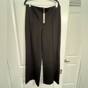 New Chicos Ponte Pintuck Wide Leg Pants